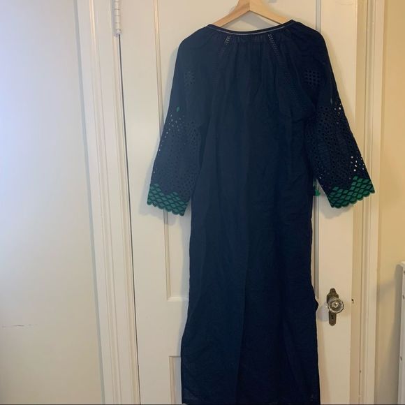 J. Crew Navy Blue Caftan - Picture 7 of 7